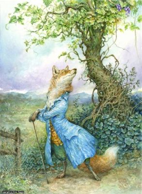 The Renard and the Grapes! A Whimsical Look at Desire, Deception, and the Nature of Fulfillment